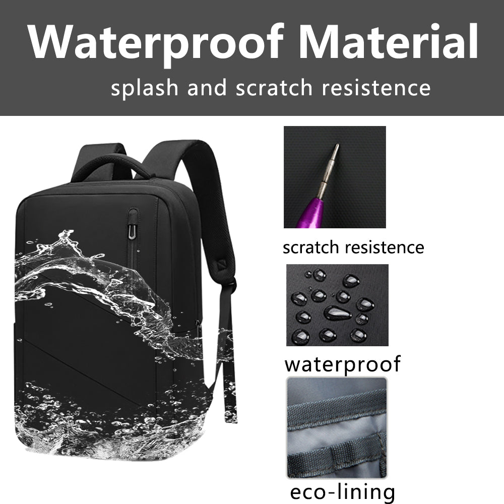 Fashionable Temperament Large Capacity 15.6-inch Oxford Cloth Backpack