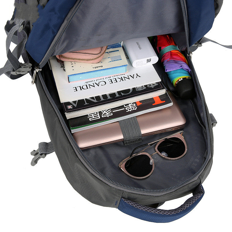mountaineering bag Korean style men&#39;s multi-functional backpack