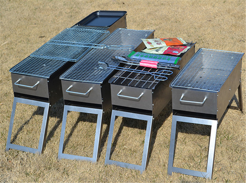 Family Outdoor Portable Simple Barbecue Stove