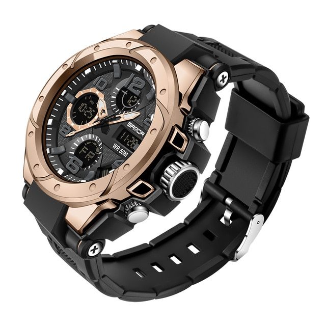 SANAD Top Brand Luxury Men&#39;s Military Sports Watches
