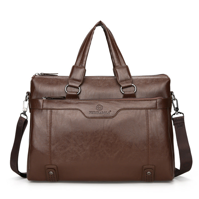 Laptop Bag Briefcase Men&#39;s Shoulder