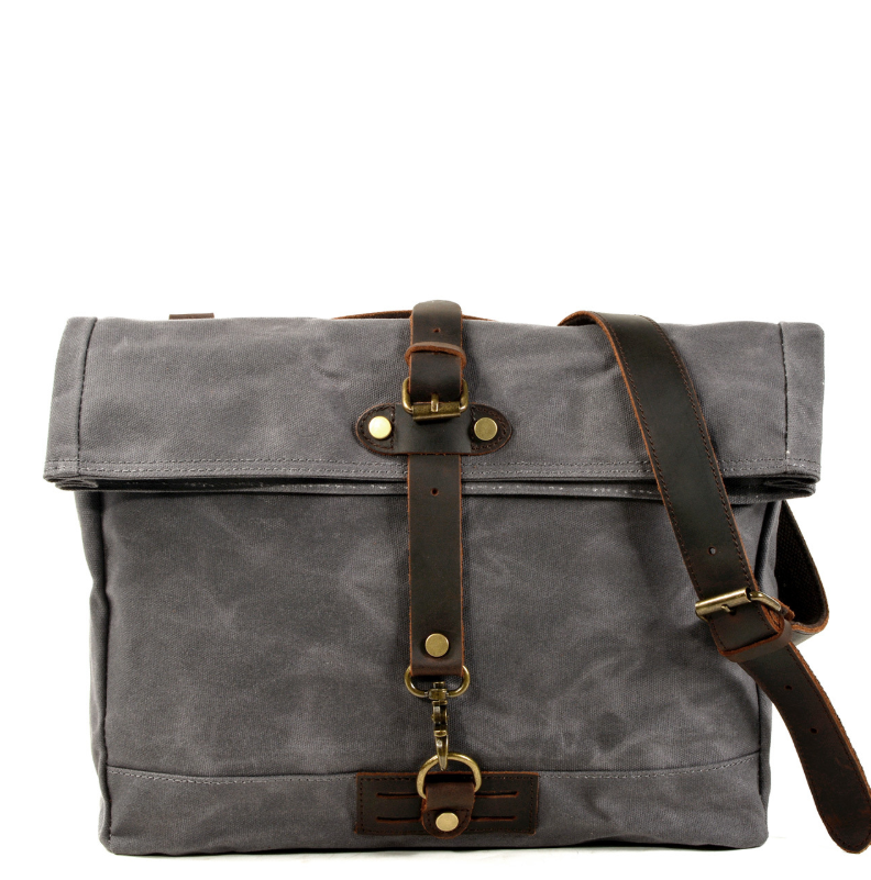 Men&#39;s canvas shoulder bag