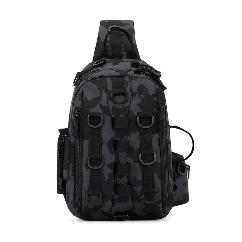 Outdoor Bag Fishing Lure Bag Messenger Chest Bag