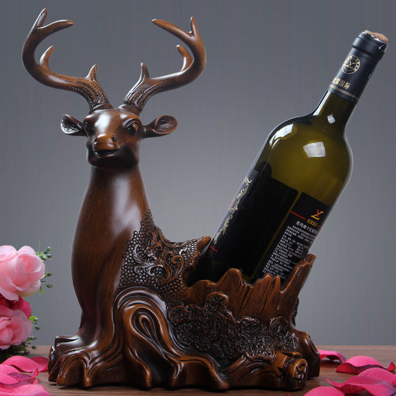 TV Wine Cabinet Decoration Deer Furnishings