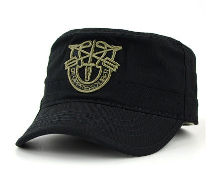 Camouflage military cap flat hat