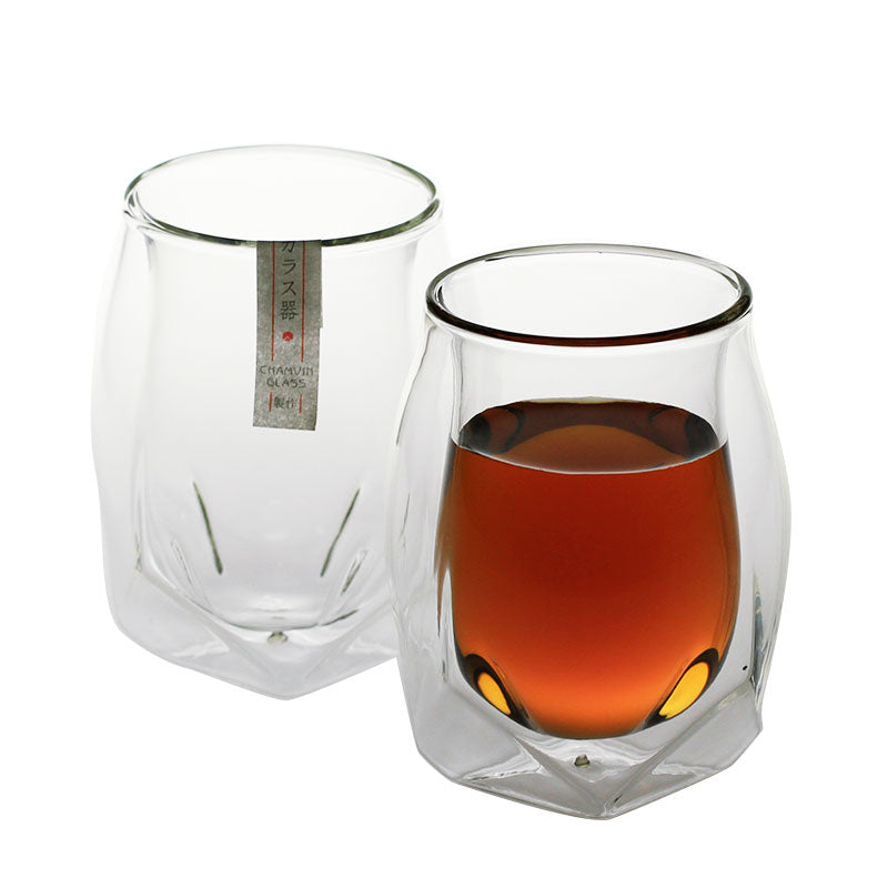 Niche Japanese Style Heat-Resistant Glass Tea Cup