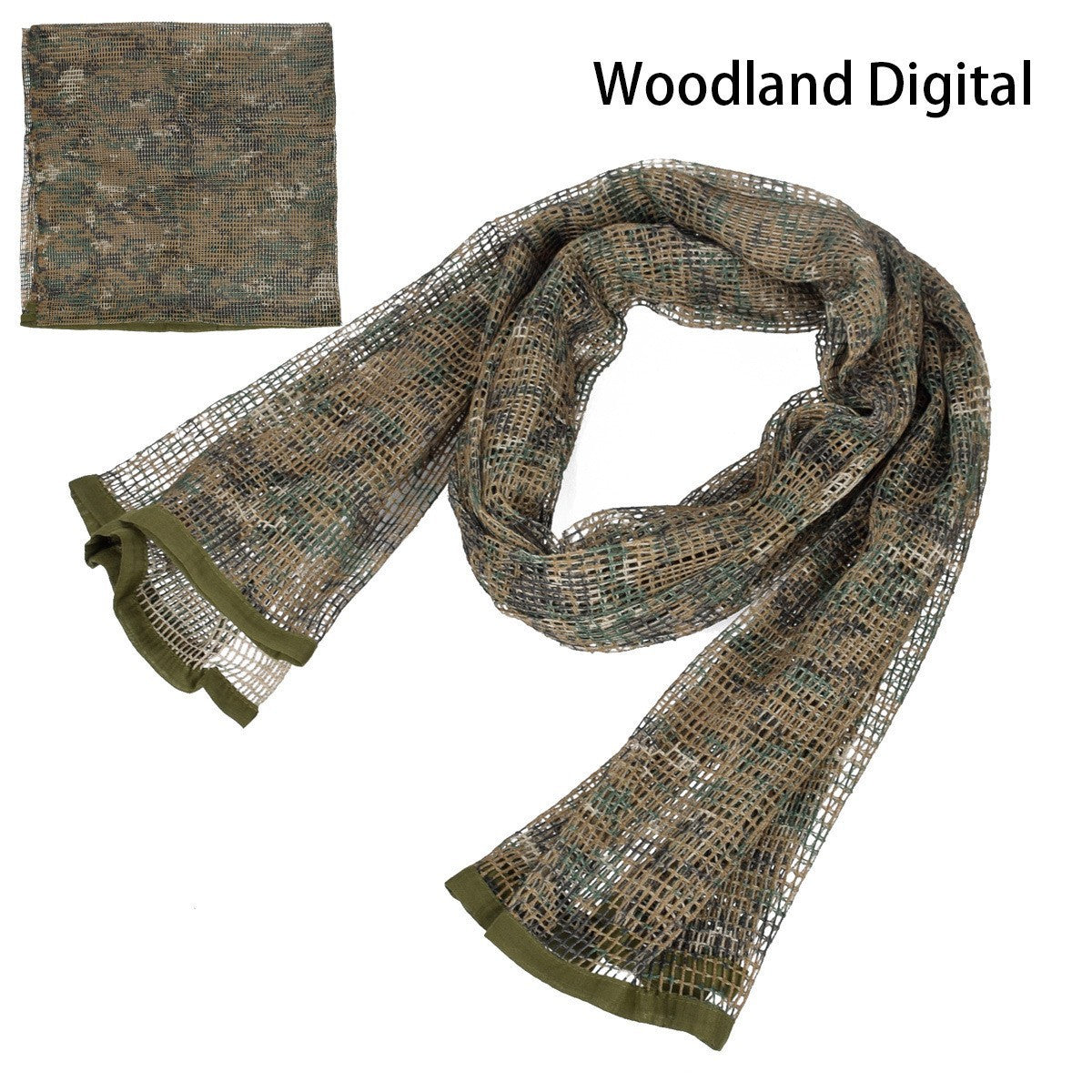 Breathable camouflage outdoor men&#39;s and women&#39;s scarves