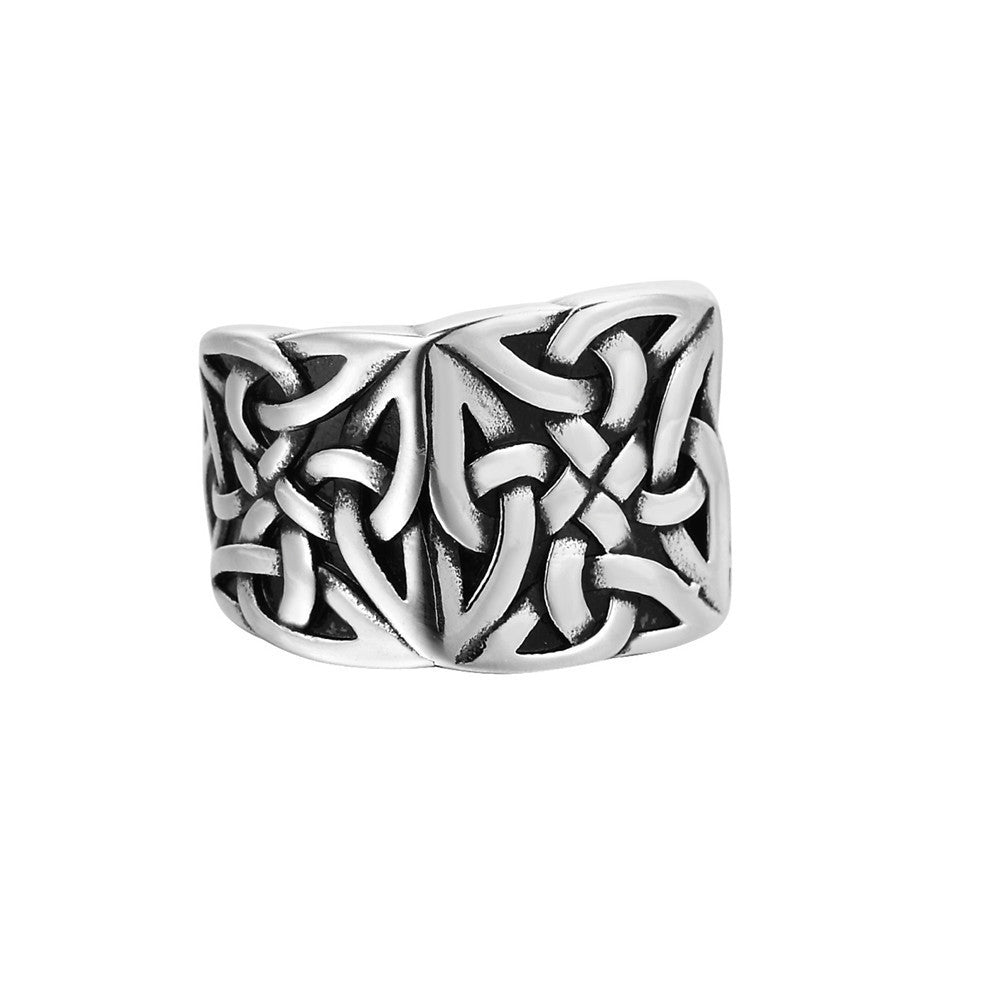 Nordic Viking Retro Personality Punk Men&#39;s  Ring
