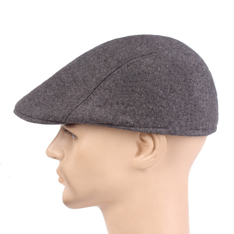 Men&#39;s duck tongue middle-aged autumn and winter