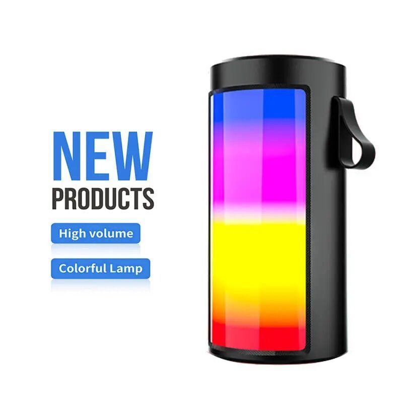 Wireless Bluetooth Speaker Melody Led Colored Lamp