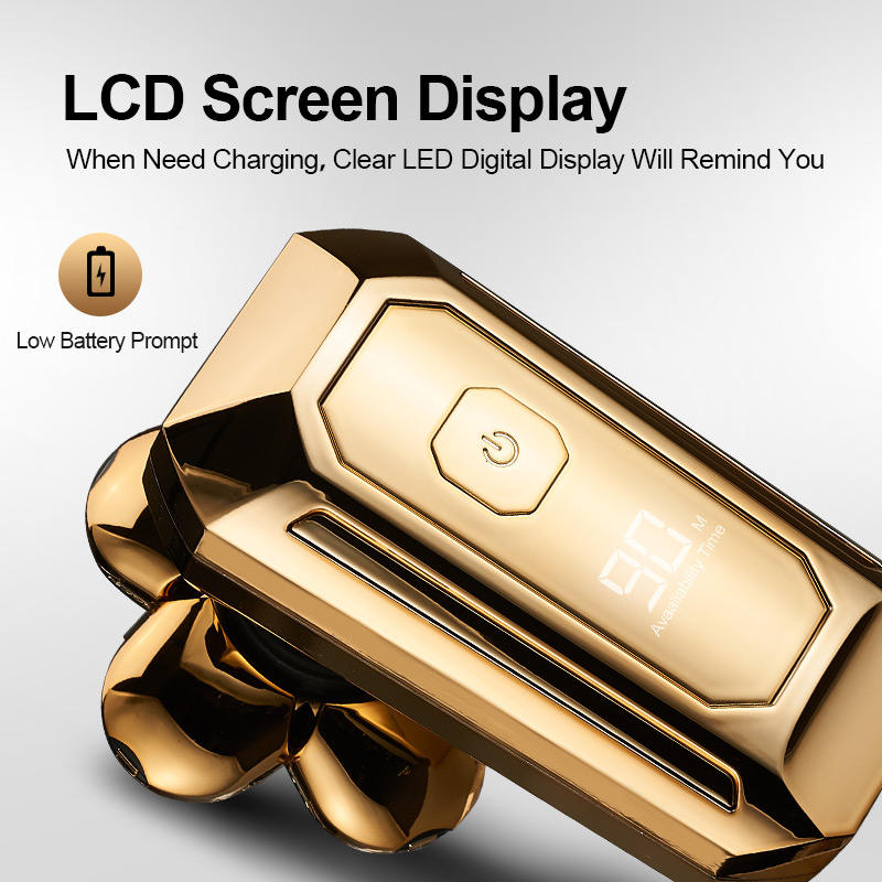 Golden Shaver Electric 6D LCD Digital Display Waterproof