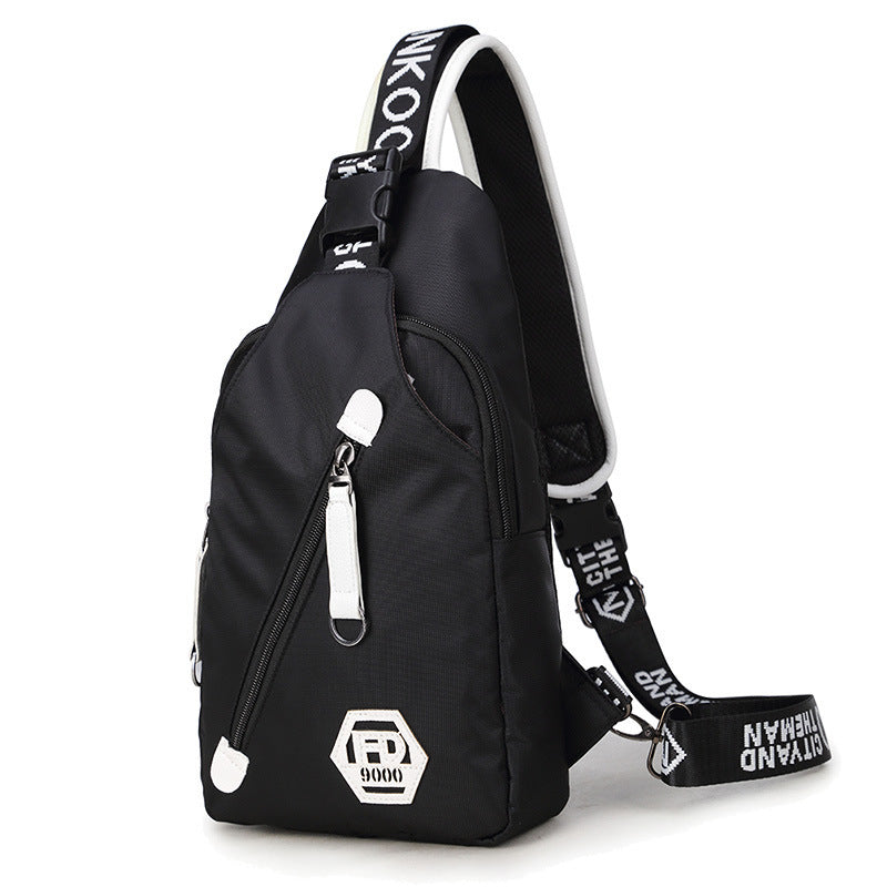 Men&#39;s Casual Fashion Chest Bag Travel Haversack