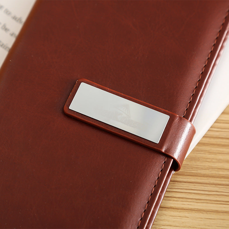 Notebook Signature Pen Suit Keychain Business Card Holder Four-piece Set Gift Set