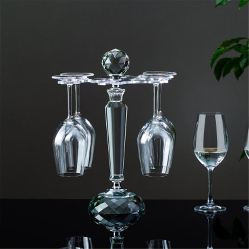 Household Crystal Wine Glass Holder Upside Down Wine Glass Holder
