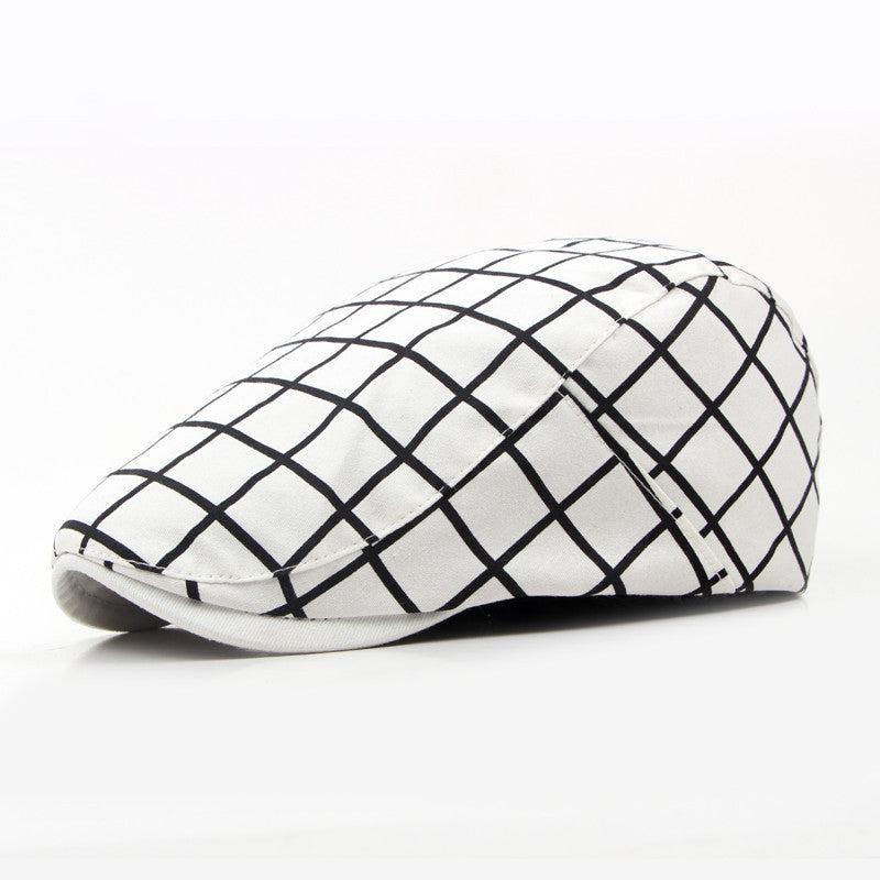 New Retro Classic Plaid Beret