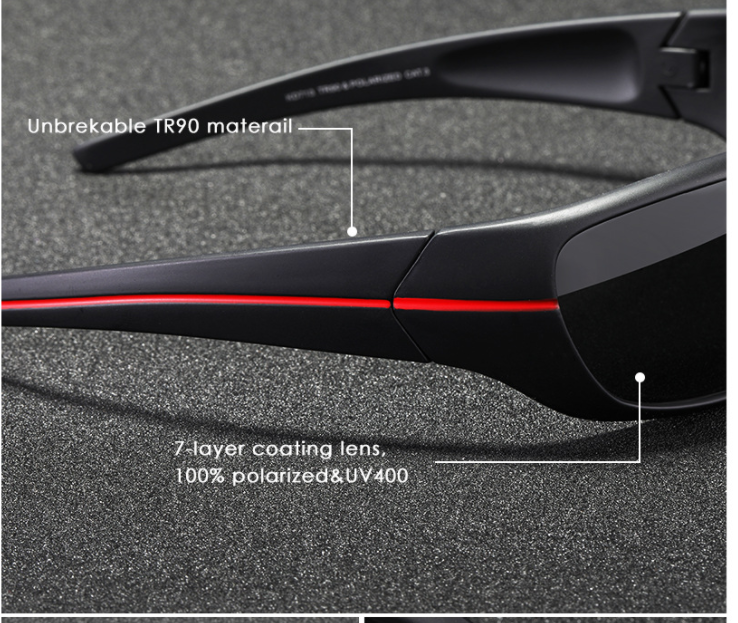 TR90 Frame HD Polarized Sunglasses