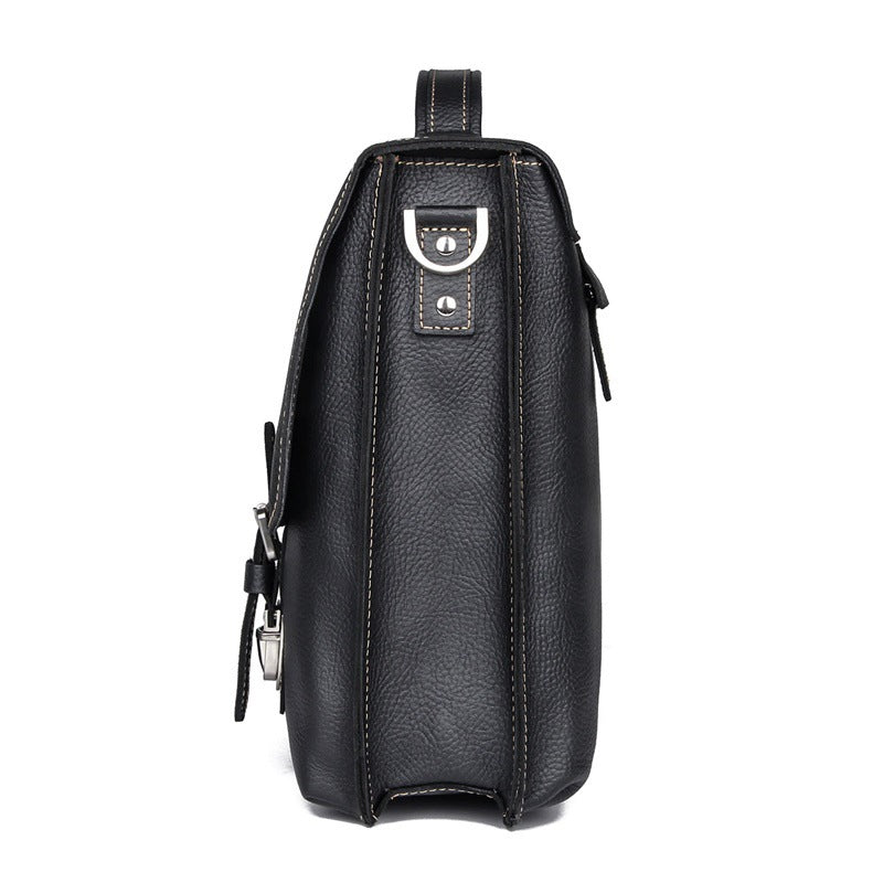 Men&#39;s Retro Casual Leather Business Briefcase