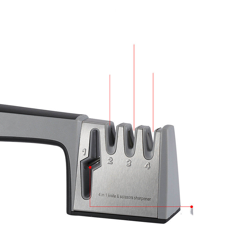 Four-in-one Sharpener Four-section Sharpening Tool Fixed Angle Sharpener