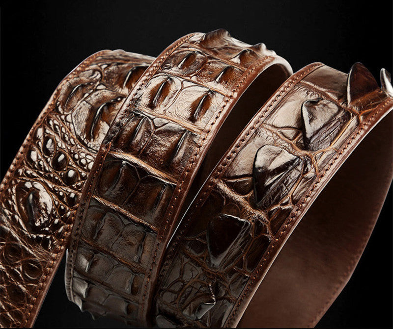 Business Casual Belt Men&#39;s Pin Buckle