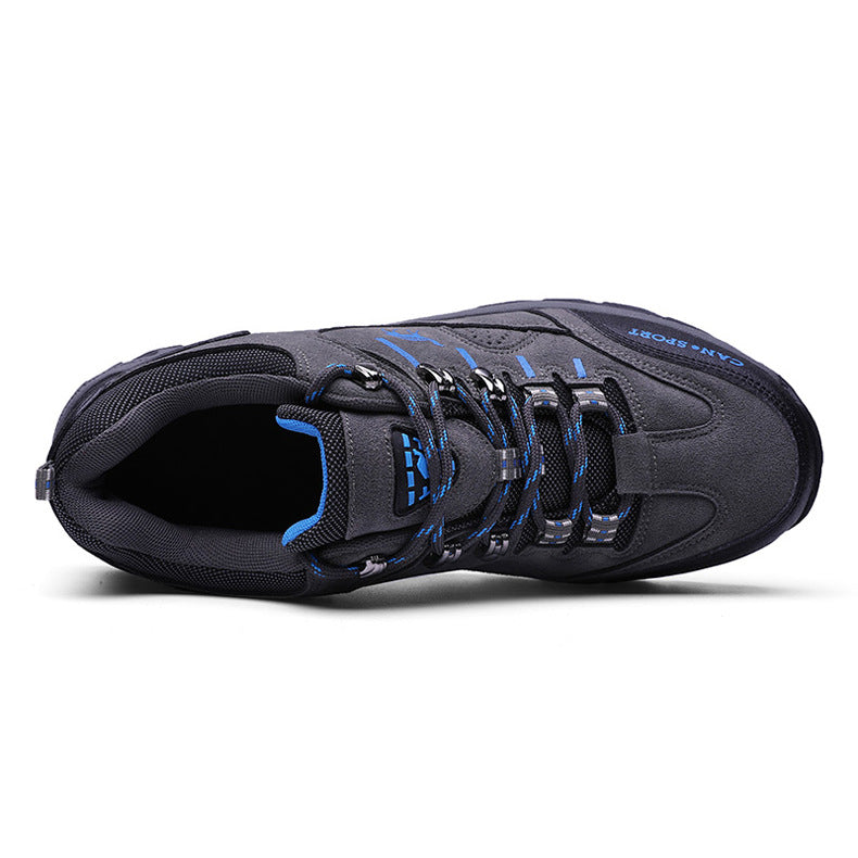 Breathable Men&#39;s Hiking Shoes Trail Running Shoes