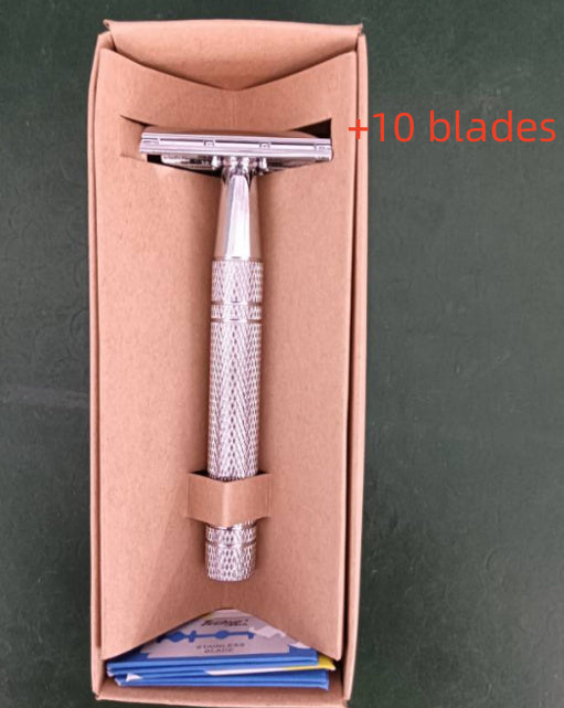 Old-Fashioned Manual Double-Sided Shaving Razor