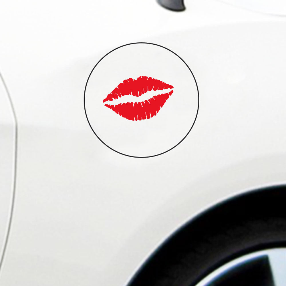 Bumper Stickers Fashion Sexy Red Lips Car Decoration Sticker Hood Scratch Occlusion Waterproof
