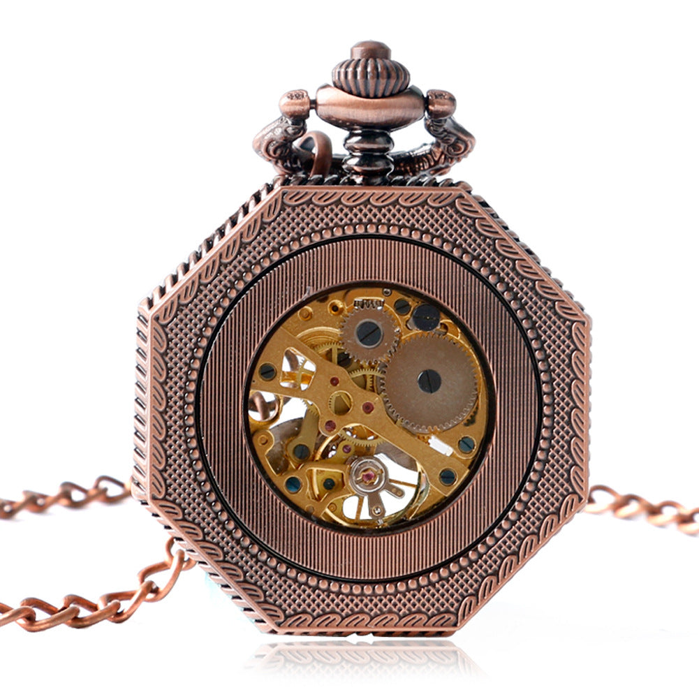 Mechanical Pocket Watch Retro Men&#39;s And Women&#39;s Watch