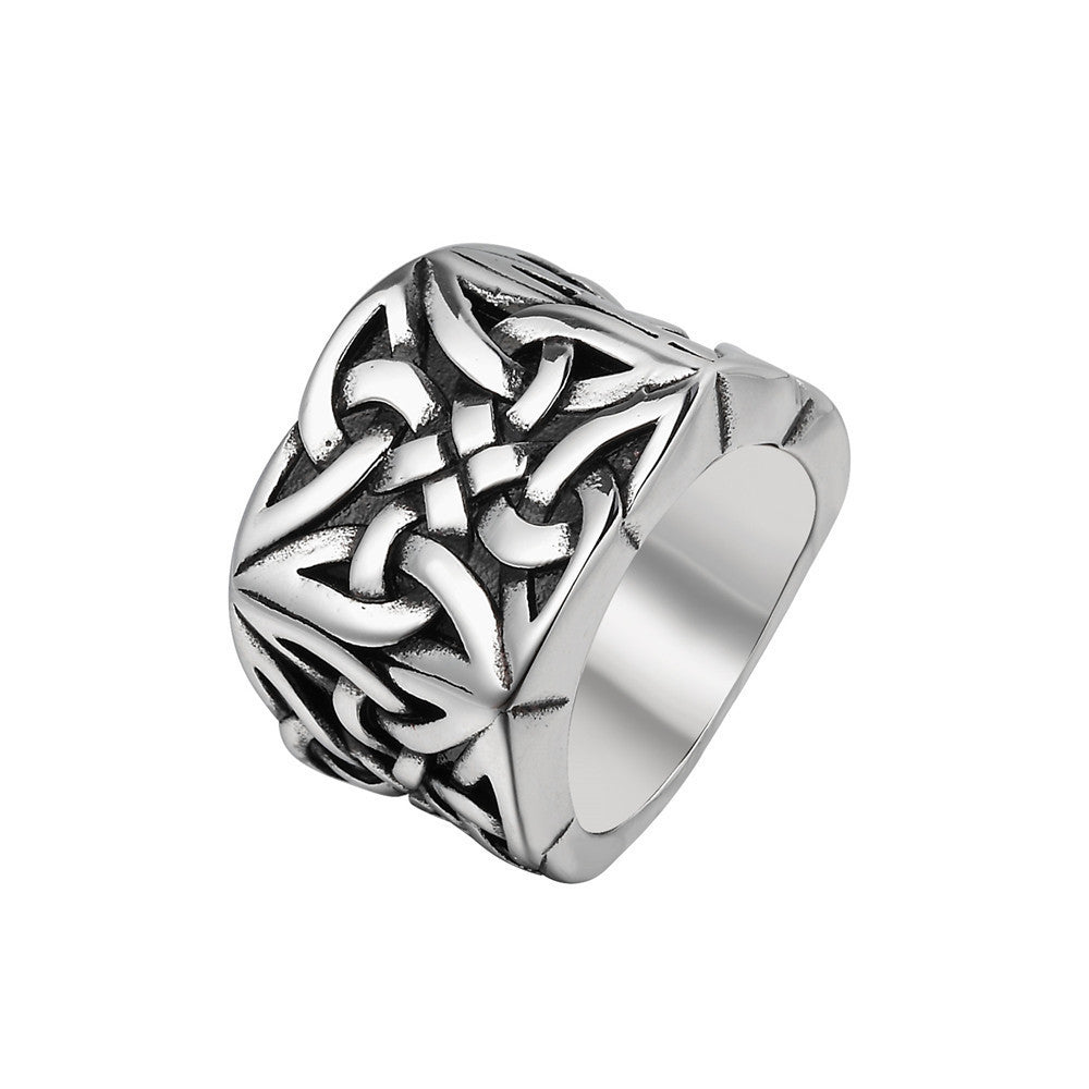 Nordic Viking Retro Personality Punk Men&#39;s  Ring