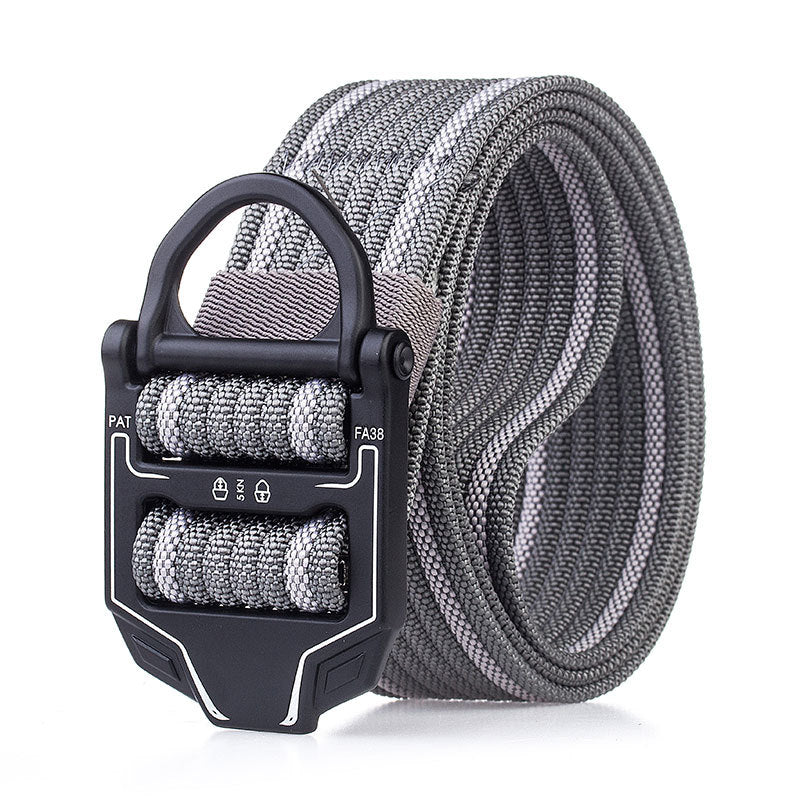 New Military Fan Outdoor Tactics Belt Men&#39;s Multi-functional Waist Seal Training Nylon Canvas Special Forces Belt