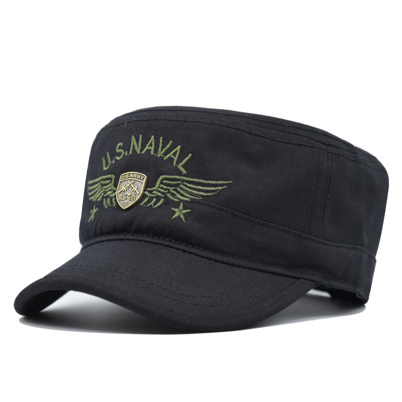 Camouflage military cap flat hat