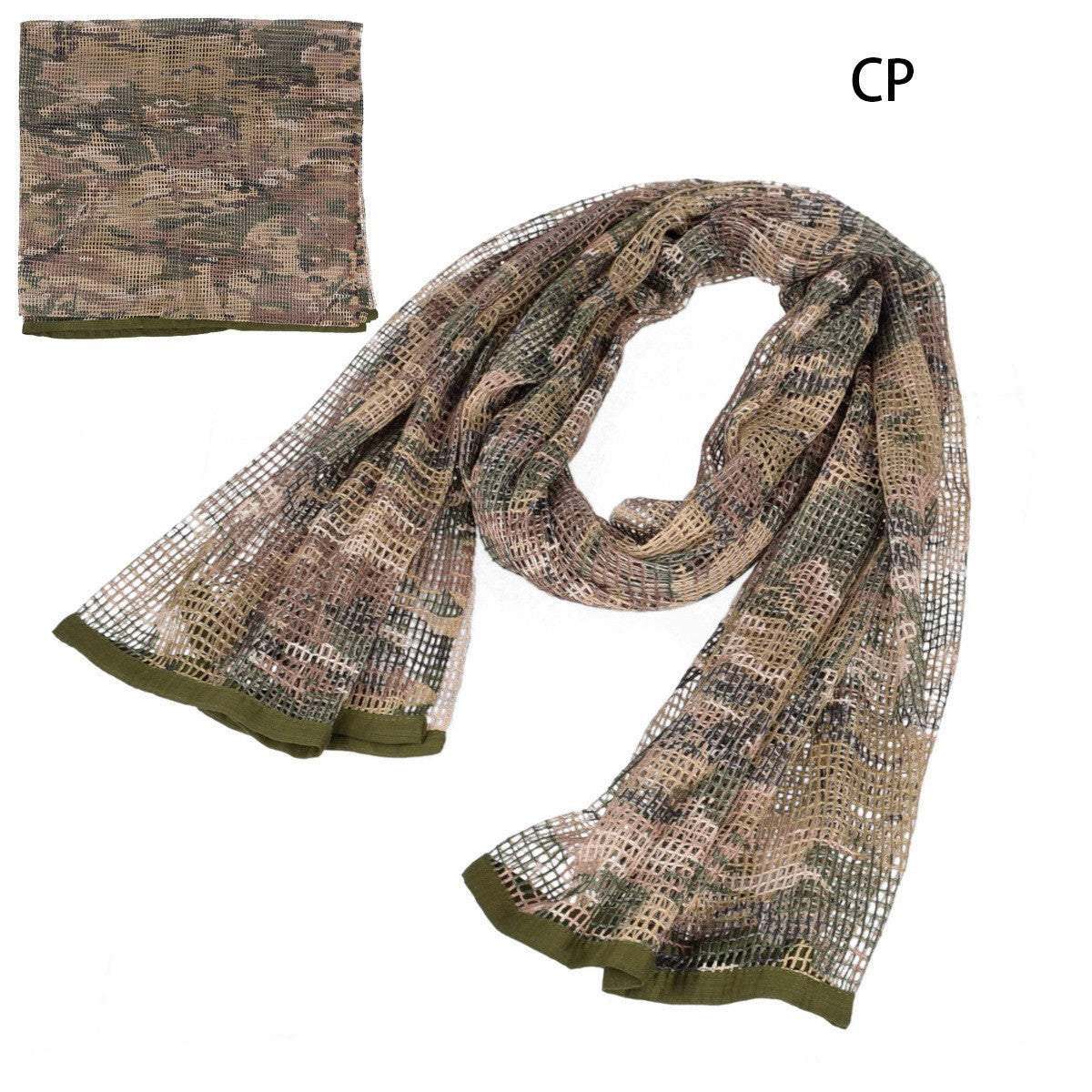 Breathable camouflage outdoor men&#39;s and women&#39;s scarves