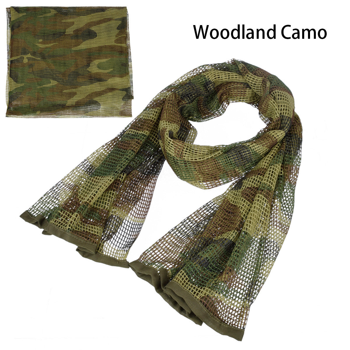 Breathable camouflage outdoor men&#39;s and women&#39;s scarves