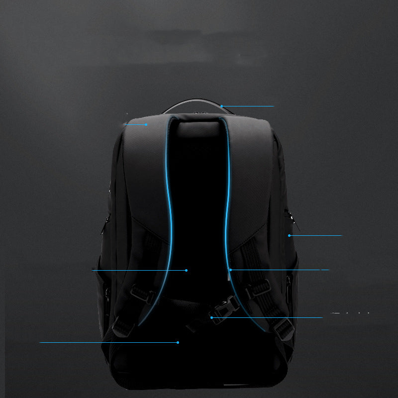 Casual Men&#39;s Backpack Large Capacity Hard Shell Business Travel