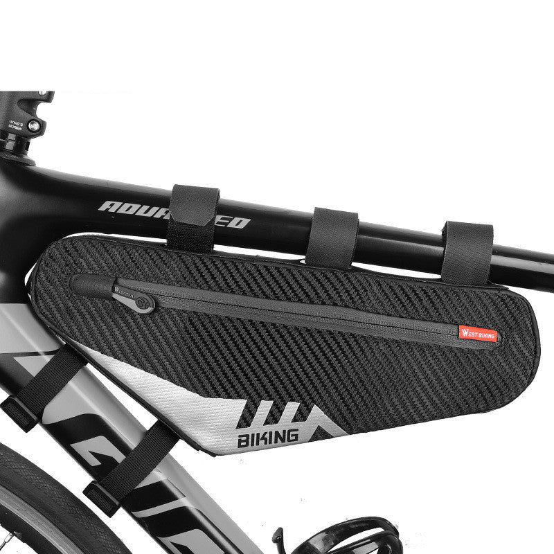 Bicycle Triangle Bag Largecapacity Waterproof Upper Tube Bag
