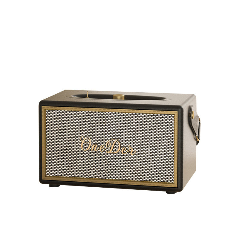 Wireless Desktop Portable Vintage Wood Bluetooth Speaker