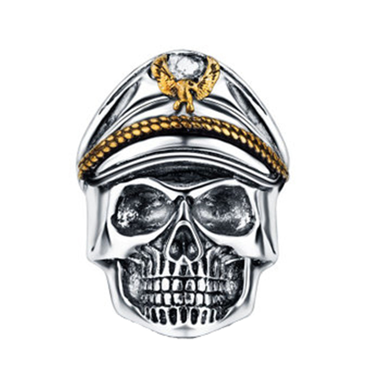 Retro Legion Skull Ring