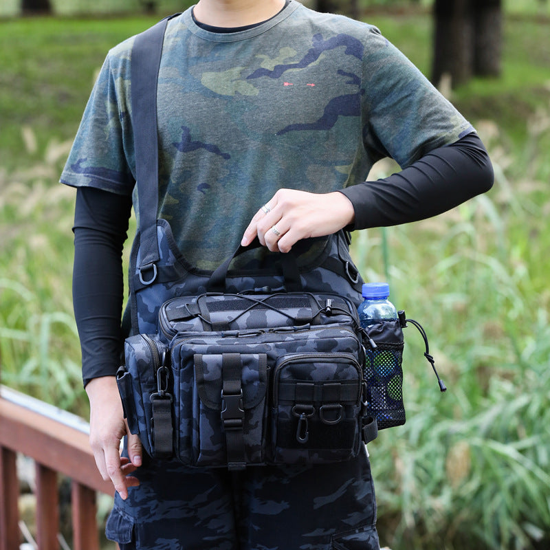 Fishing Messenger Bag Waist Backpack Organizer