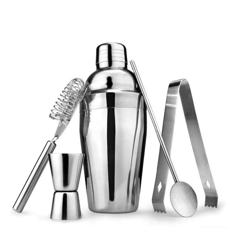 Stainless Steel 550ML Cocktail Shaker Set