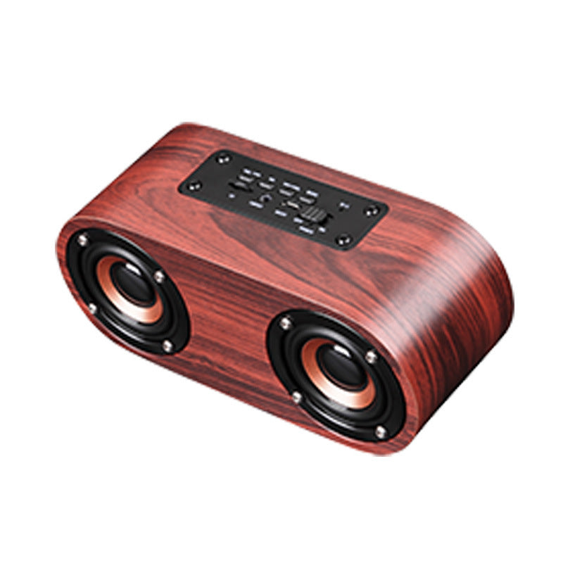 Home Wooden Wireless Card Bluetooth Speaker