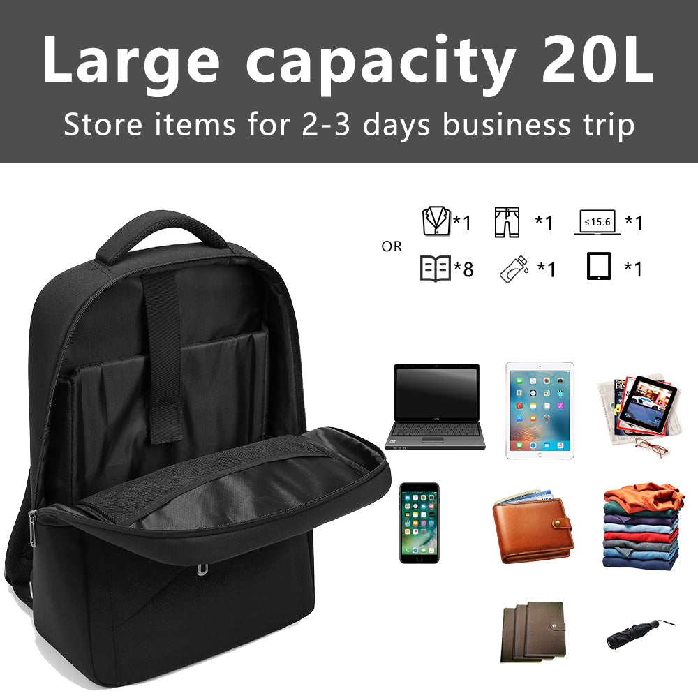 Fashionable Temperament Large Capacity 15.6-inch Oxford Cloth Backpack