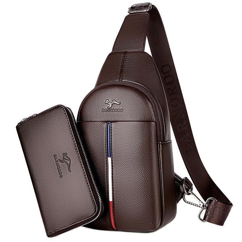 Casual Men&#39;s Small Backpack Chest Bag