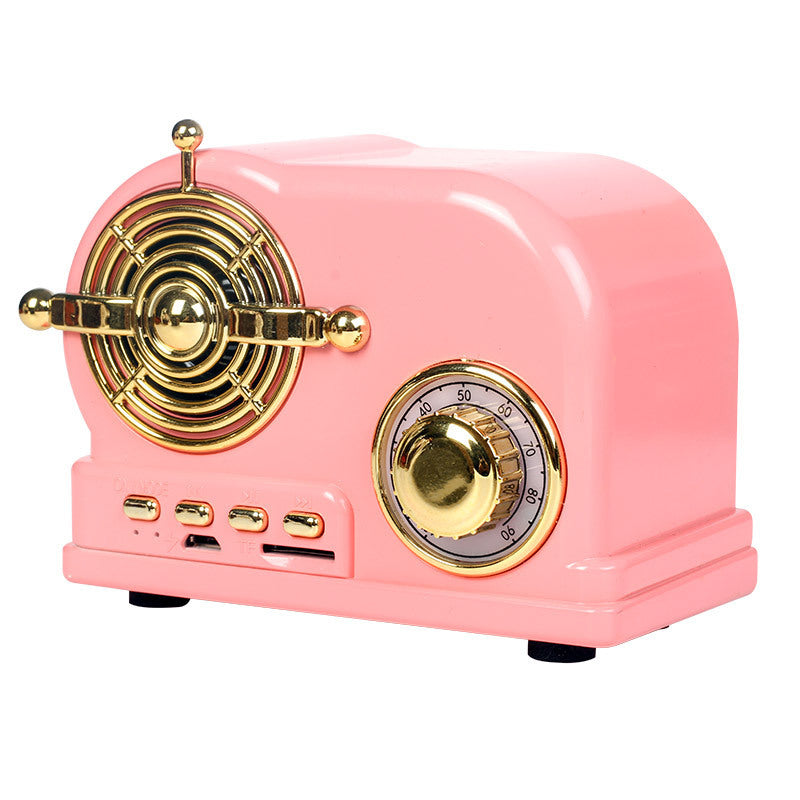 Retro Bluetooth New Mini Wireless Smart Speaker