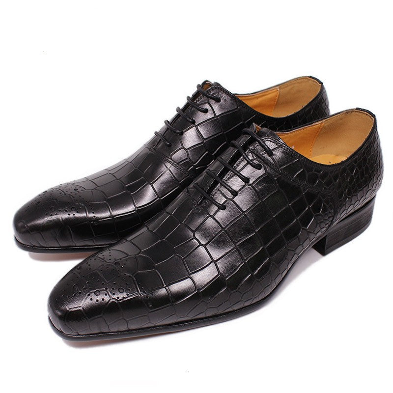 Men&#39;s Business Suit Oxford Leather Shoes