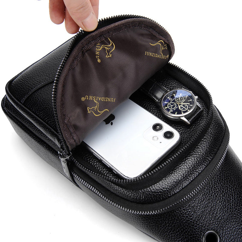 Kangaroo Chest Bag Casual Men&#39;s Shoulder