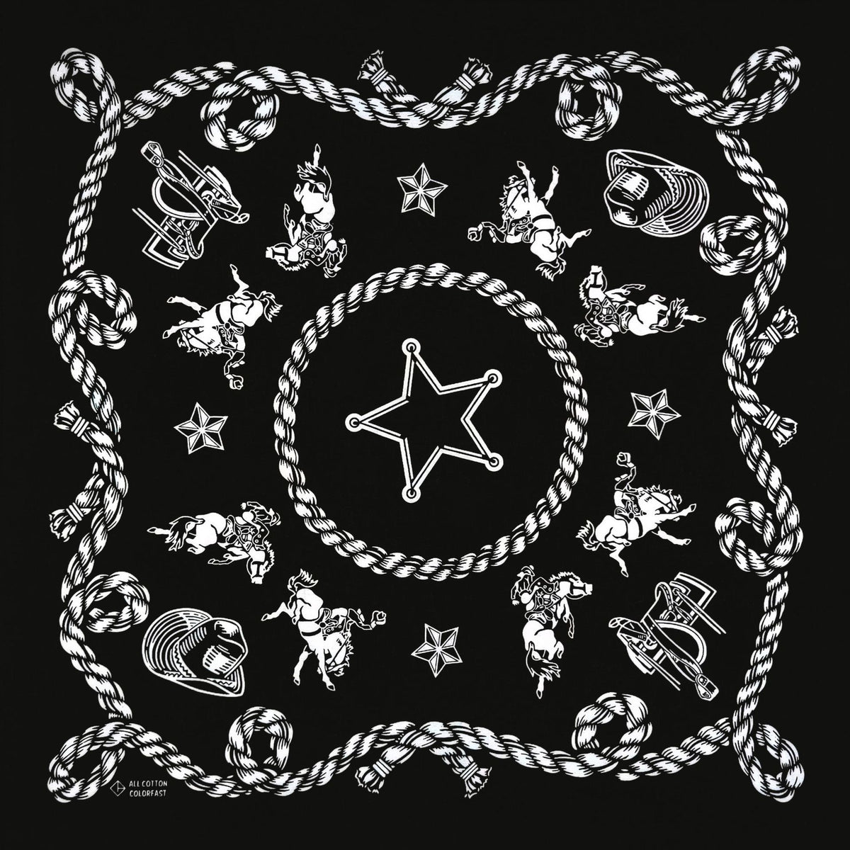 Printed Square Scarf Outdoor Biking Mountain Climbing Hip Hop Decoration