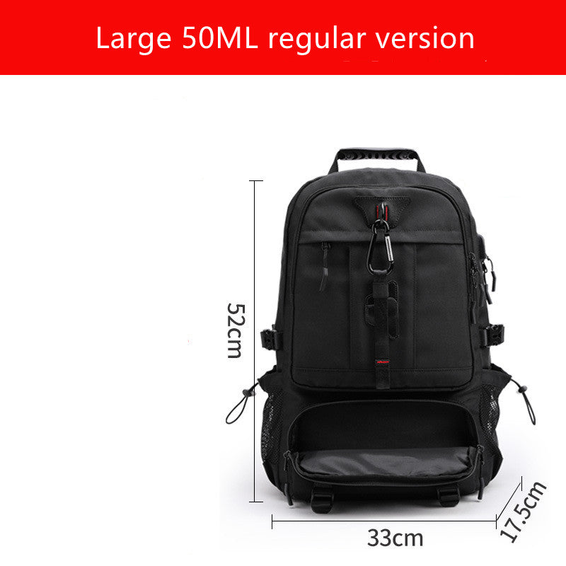 Extra Large Travel Bag Men&#39;s Outdoor Mountaineering Leisure Super Large Capacity Travel Shoulders