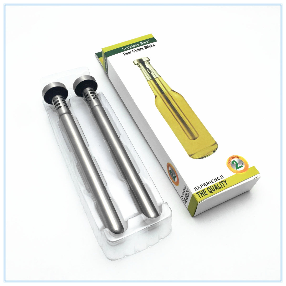 Stainless steel quick ice wine maker beer popsicle