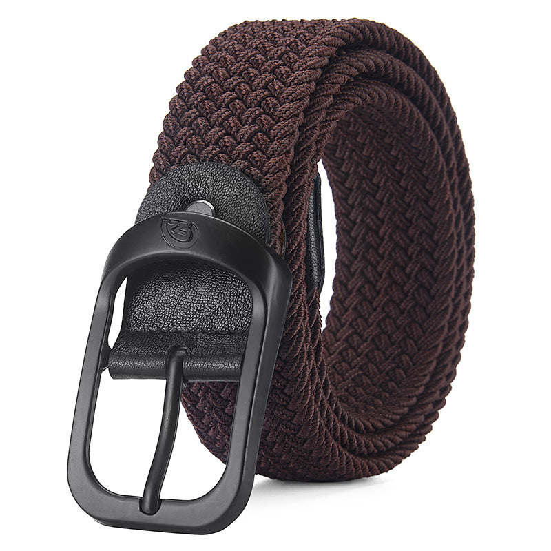 Fashion Casual New Style Men&#39;s Toothless Buckle Belt