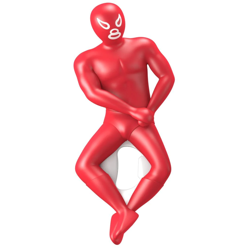 Luchador Bottle Opener - Red