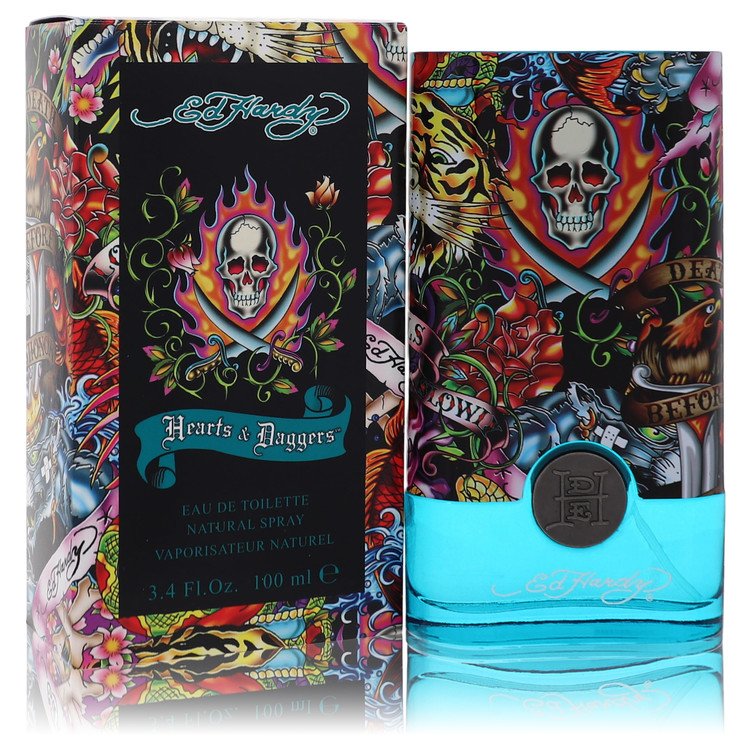 Ed Hardy Hearts &amp; Daggers Eau De Toilette Spray By Christian Audigier